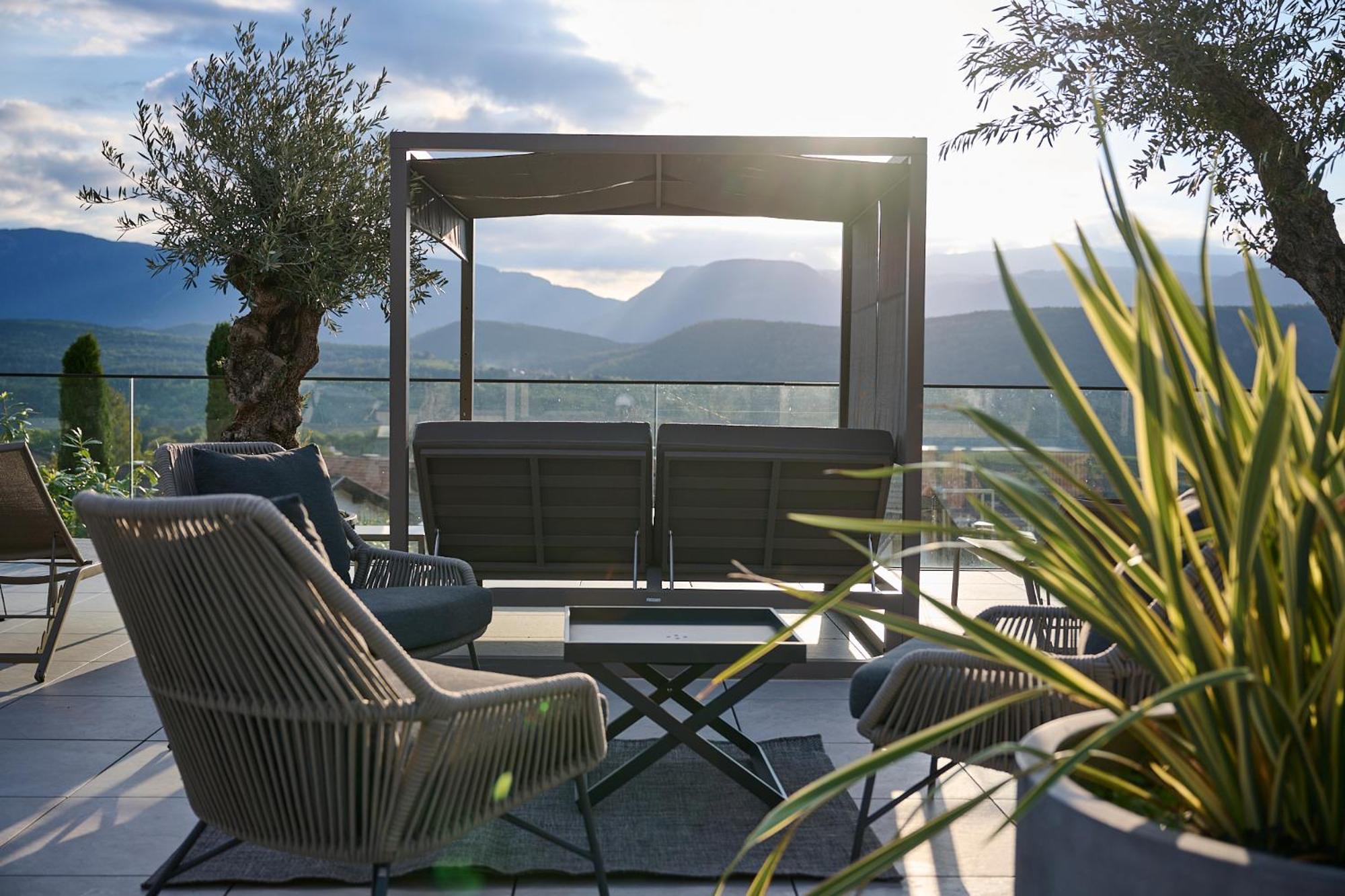 Das Panorama Dependance Caldaro Exteriér fotografie